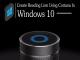 Cách tạo lời nhắc đọc sách bằng Cortana trong Windows 10
